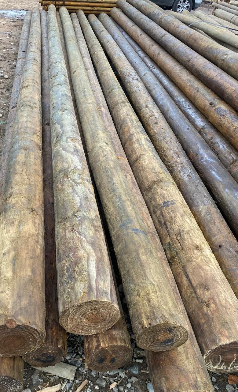 Poste Impregnado 5" a 6" X 6.00